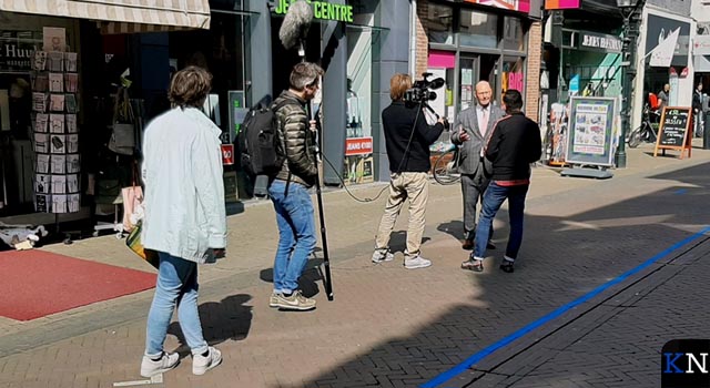 Danny Ghosen op stap met camerateam in Kampen