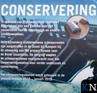 Berging IJsselkogge:<br>Conserveringshal volop in aanbouw