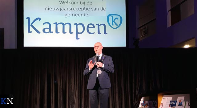Nieuwjaarsreceptie gemeente Kampen biedt podium aan burgerinitiatieven (video)