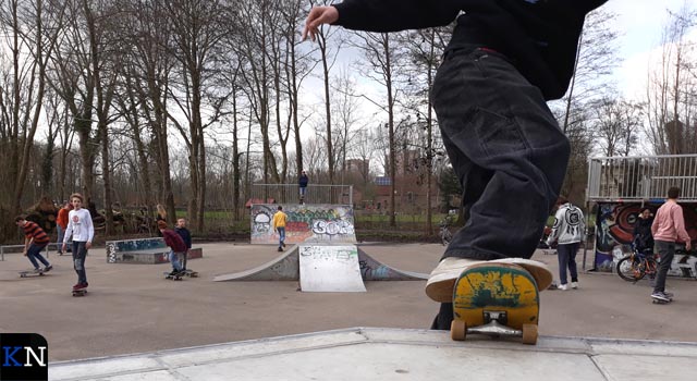 Skatebaan in Stadspark weer open