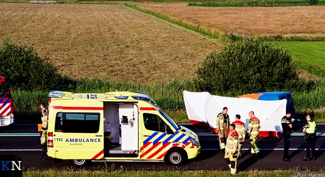 Verkeersongevallen bij Kampen eisen één dodelijk slachtoffer