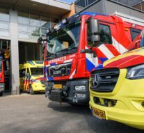 Ambulance gehuisvest in Kamper brandweerkazerne