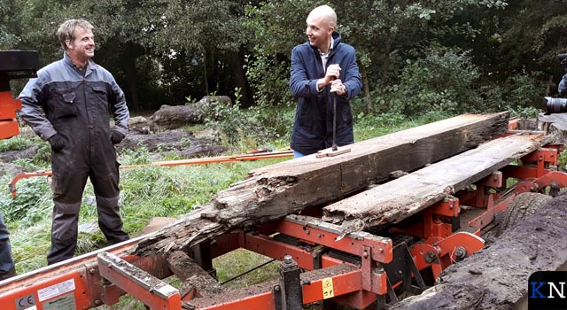 Hout oude Stadsbrug verzaagd voor nieuwe Parkbruggen (video)