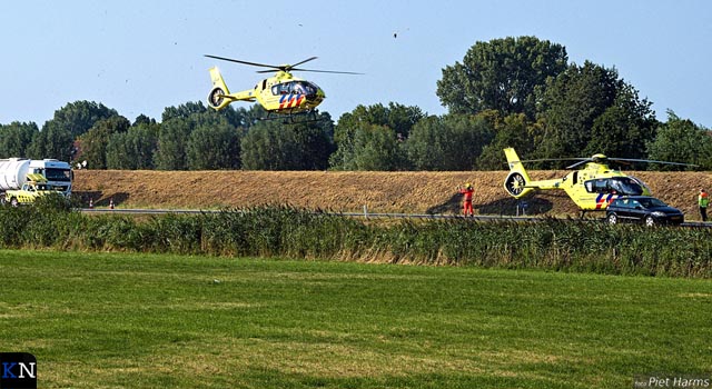 Ravage en veel gewonden bij ernstig ongeval N50