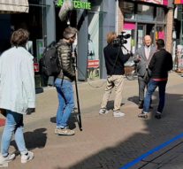 Danny Ghosen op stap met camerateam in Kampen