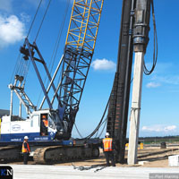 Bouw inlaatwerk hoogwatergeul van start