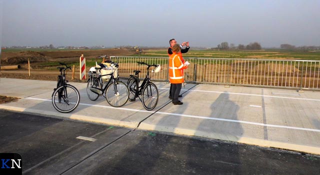 Fietspad Kamperstraatweg geopend maar autoweg paar dagen dicht (video)