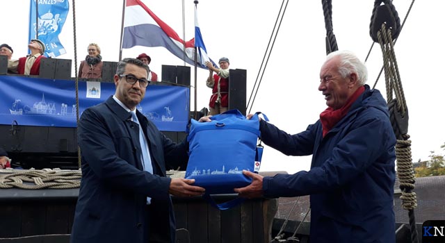 Nieuwe Hanzestadtas ode aan Kamper stadsfront