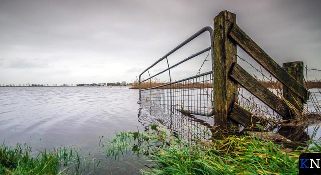 Waterpeilen stabiliseren maar blijven hoog