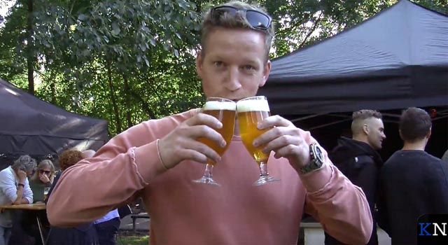 Wijn en bier centraal in Stadspark als proeflokaal (video)