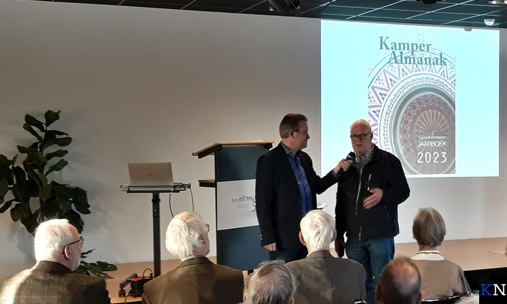 Kort interview van HV-voorzitter Herman Broers met auteur Kasper Haar.