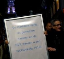 OVK presenteert ”stoepbord” aan haar leden