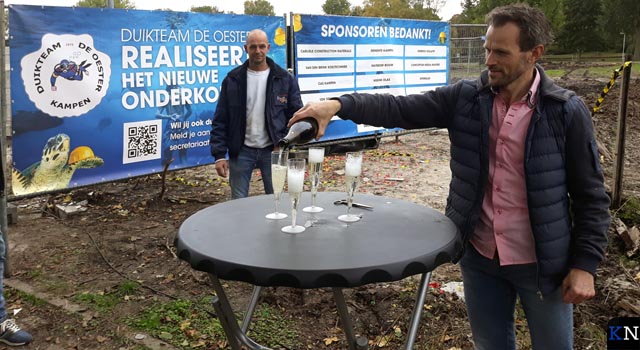Eindelijk start bouw nieuw onderkomen ’De Oester’