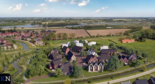 Schop voor Terpen (Onderdijks) de grond in