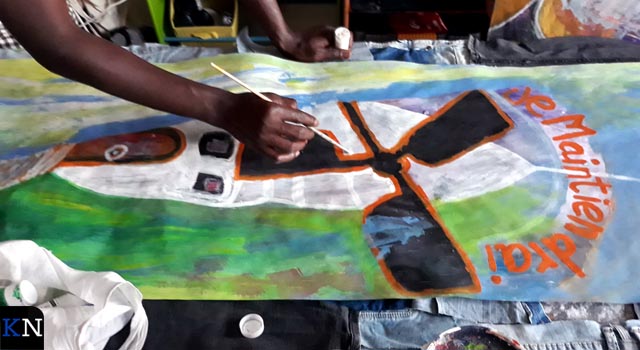Kunst achter ramen verfraait Hanzewijk (video)
