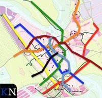Routenet Kampen levert kleurrijke en nieuwe bijdrage aan fietsinfrastructuur