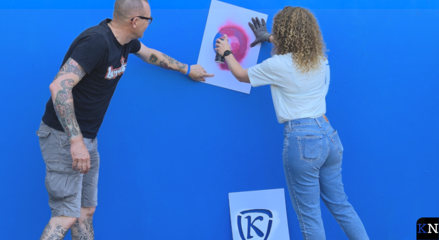 Kampen presenteert haar eerste (legale) graffitimuur