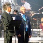 Tenslotte verklaart burgemeester Bern Saxe (Lübeck & Hanzeverbond) de Hanzedagen voor geopend.