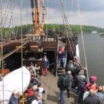 De Trave ligt te wachten op haar bezoekers.