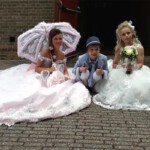 Rachel (9), Hannes (8) en Chayenna (9)