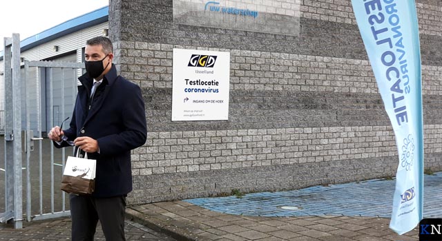 Kamper testfaciliteit COVID-19 gerealiseerd en in gebruik