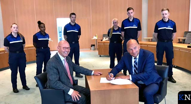 Landstede en Kampen zetten samenwerking op handhaving voort