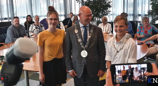Nieuwe jeugdburgemeester van Kampen geïnstalleerd