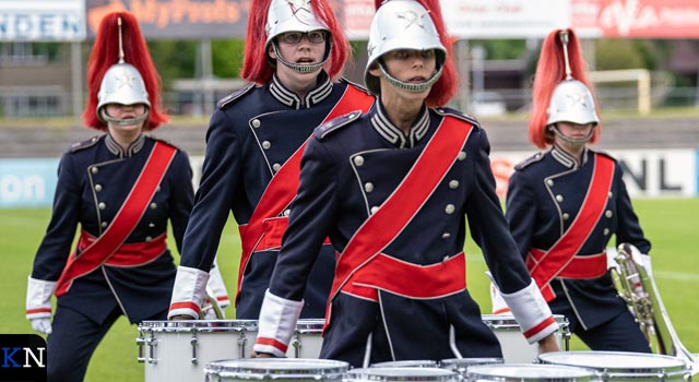 Kamper Trompetter Korps wordt gehuldigd op Stadhuis