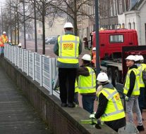 Waterkering Kampen afgebroken en terug in magazijn