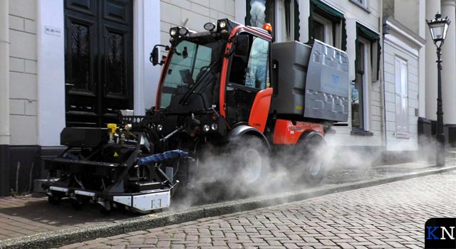 Bestrijding onkruid voortaan met heet water