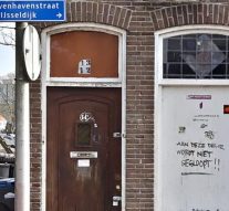 Sloopkogel door de kerk voor villa Boven Havenstraat